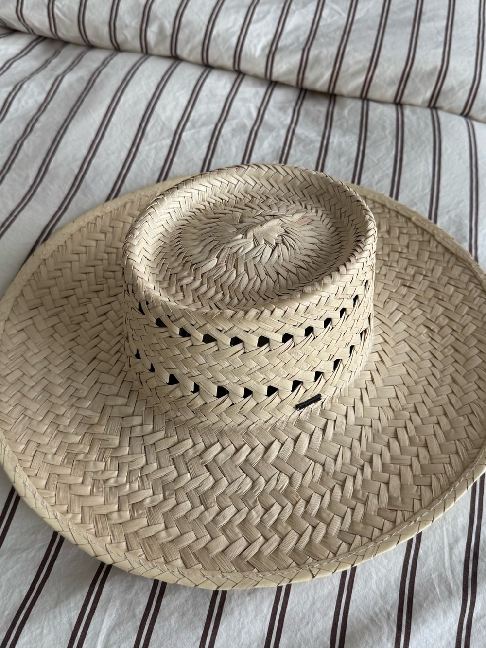 Brixton Woven Straw Sun Hat - Natural Straw